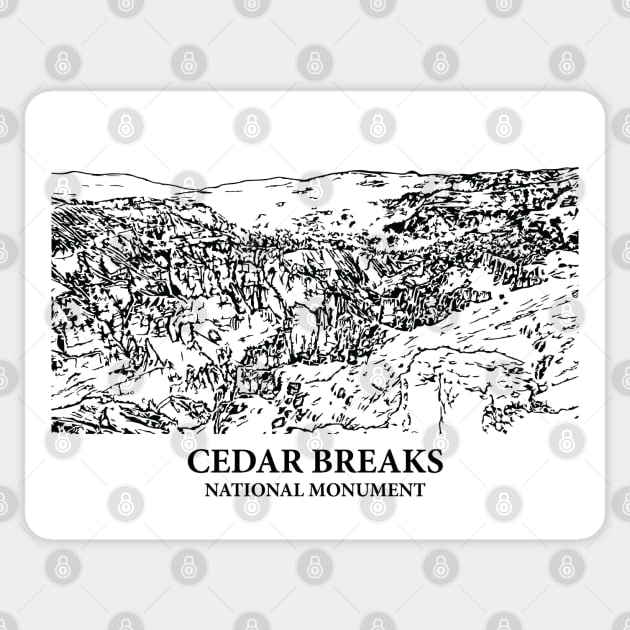Cedar Breaks National Monument Sticker by Lakeric
